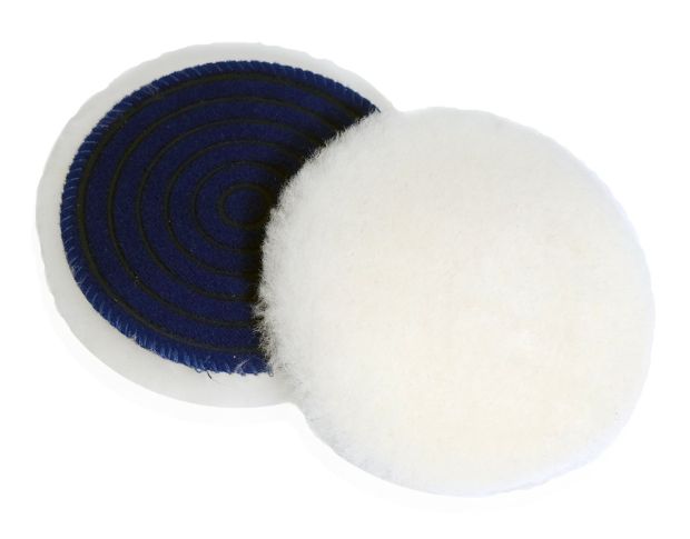 CarPro Cutting Wool and Shine Cut Pad - Хутряний полірувальний круг, 130 mm (1 шт)