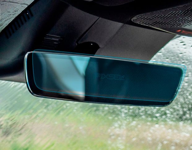 Захисне скло Pixsel для дзеркала KIA EV9 - 9.9“ 2023 - (гібридне глянець)