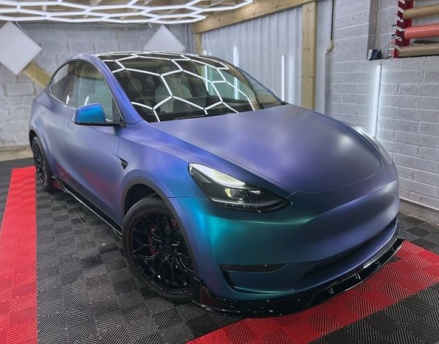 Oracal 970 Turquoise Lavender Matte 989 1.524 m