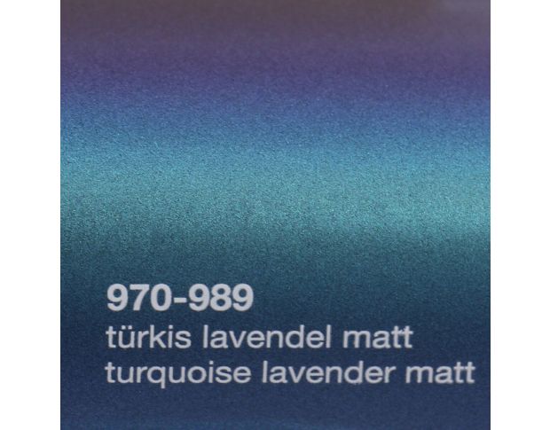 Oracal 970 Turquoise Lavender Matte 989 1.524 m