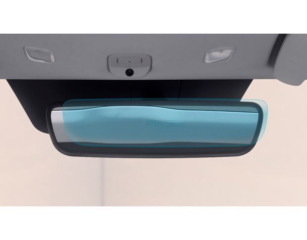 Защитное стекло Pixsel для зеркала NIO EC6 - 10.2“ 2023 - (гибридное глянец)