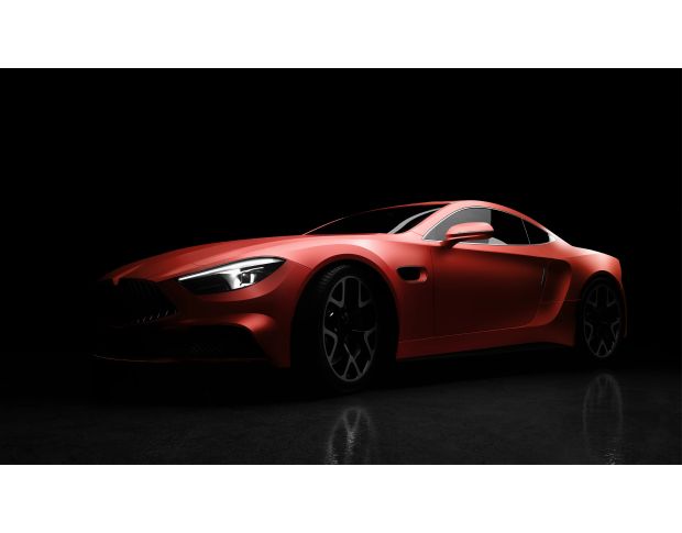 Arlon Matte Red Aluminium 551 1.524 m