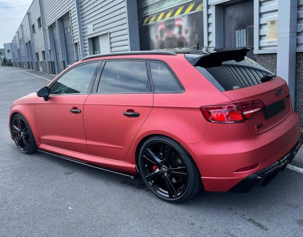 Arlon Matte Red Aluminium 551 1.524 m