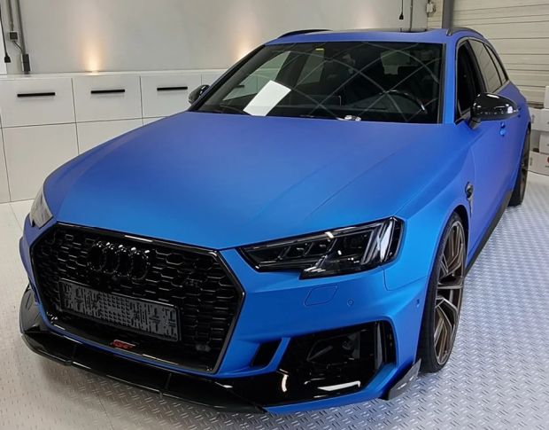 Arlon Matte Aluminium Blue 555 1.524 m