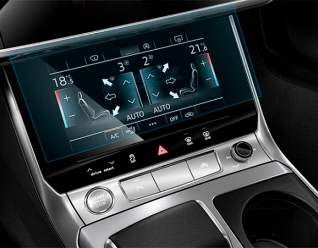 Захисне скло Pixsel на клімат AUDI A7 / RS7 / S7 - 11.4“ 2019 - (гібридне мат)
