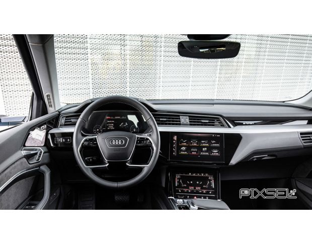 Захисне скло Pixsel на клімат AUDI E-TRON - 10.2“ 2018 - 2022 (гібридне мат)