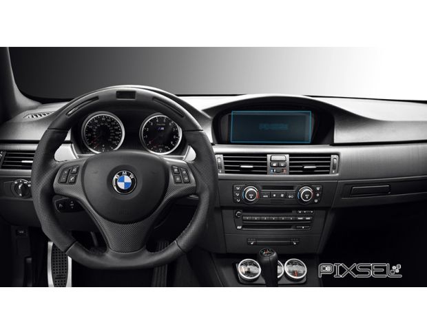 Защитное стекло Pixsel на монитор BMW 3 / M3 - 8.8“ 2005 - 2013 (E90, E91, E92, E93) (гибридное мат)