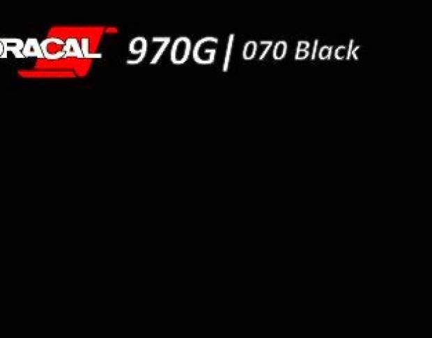Oracal 970 Black Gloss 070 RA 1.524 m