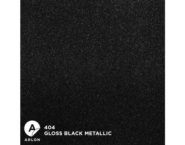 Arlon Black Metallic Gloss 404 1.524 m