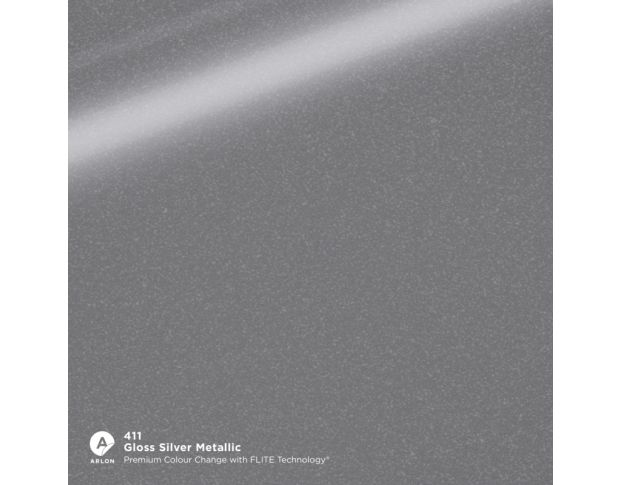 Arlon Silver Metallic Gloss 411 1.524 m