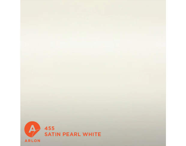 Arlon Pearl White Satin 455 1.524 m