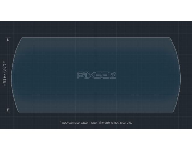 Защитное стекло Pixsel на монитор MINI COUNTRYMAN - 8.9“ 2020 - 2023 (гибридное глянец)