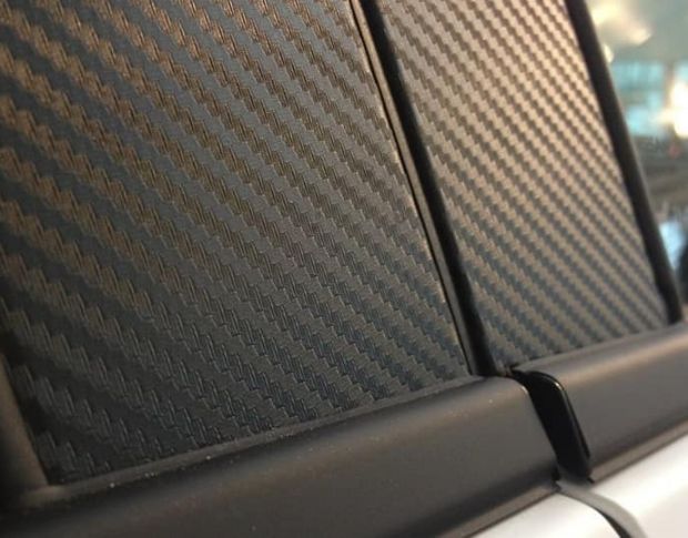 KPMF K87021 Black Gloss Carbon Fibre 1.524 m