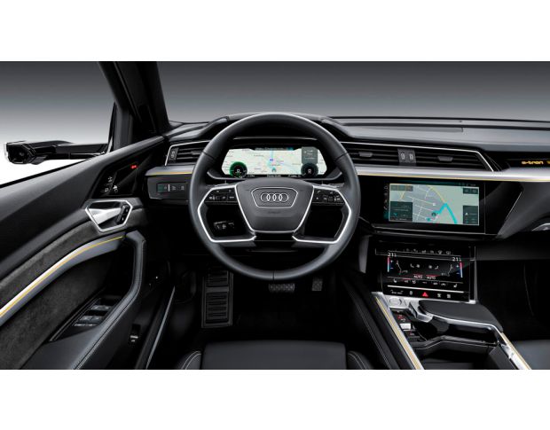 Захисне скло Pixsel на монітори бічних дзеркал AUDI E-TRON - 11.4“ 2018 - 2022 (гібридне глянець)
