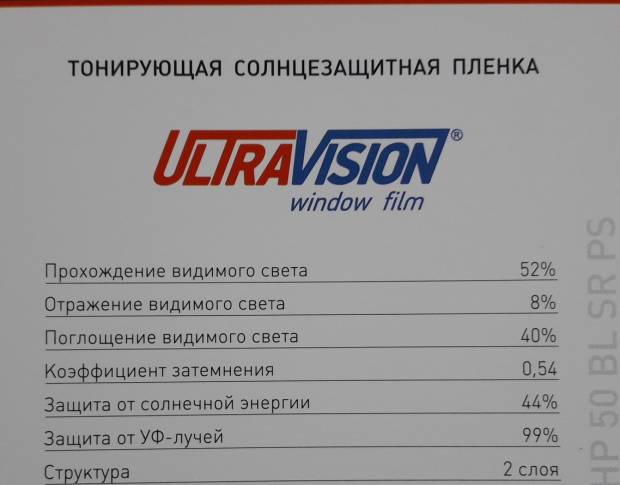 Ultra Vision HP Blue 50 1.524 m