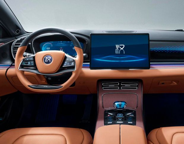 Захисне скло Pixsel на панель приладів BYD HAN - 12“ 2022 - (гібридне мат)