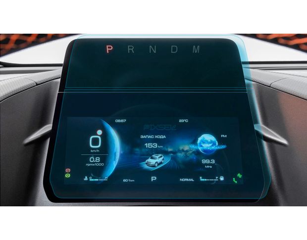 Защитное стекло Pixsel на приборную панель HAVAL Dargo - 14.9“ 2021 - (гибридное мат)