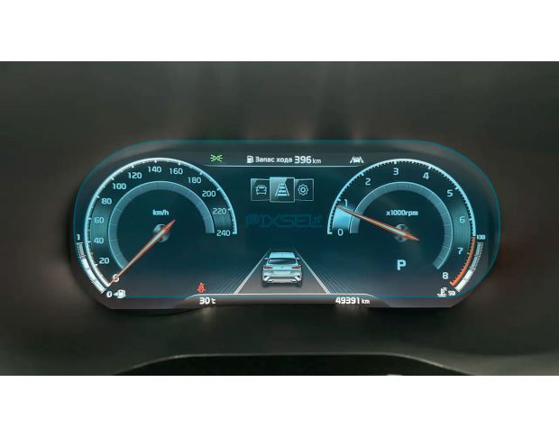 Захисне скло Pixsel на панель приладів KIA XCEED - 12.7“ 2019 - (гібридне мат)