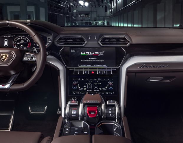 Захисне скло Pixsel на панель приладів LAMBORGHINI URUS - 11.9“ 2018 - 2023 (гібридне мат)