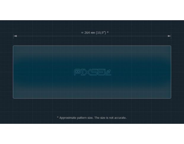 Захисне скло Pixsel на панель приладів NIO ES7 - 10.9“ 2022 - (гібридне мат)