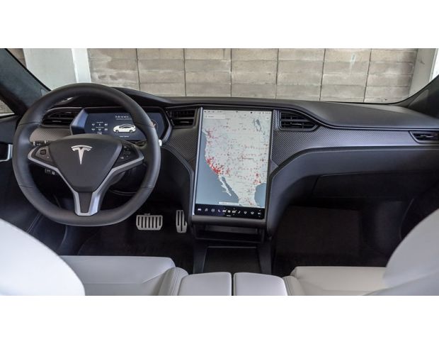 Захисне скло Pixsel на панель приладів TESLA MODEL S - 11.8“ 2016 - (гібридне мат)