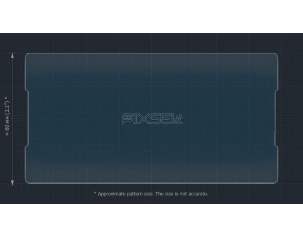 Захисне скло Pixsel на планшет AUDI A8 / S8 - 6.9“ 2018 - 2023 (гібридне мат)