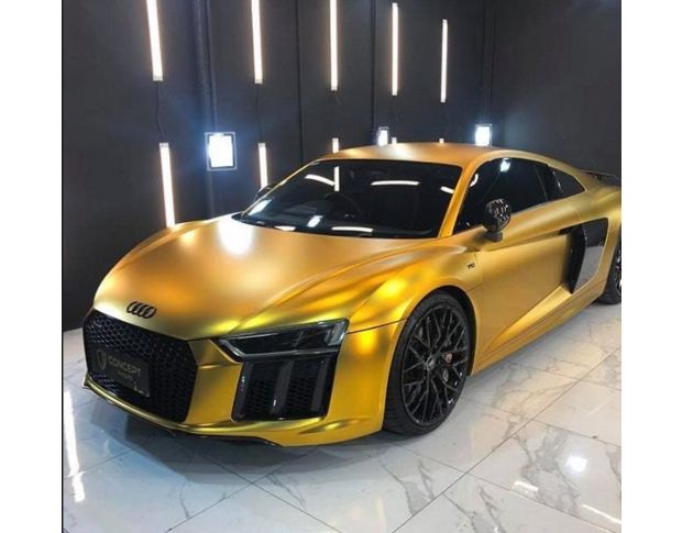 Hexis HX30SCH07S Super Chrome Gold Satin 1.37 m