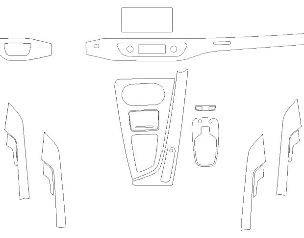 Викрійка для салону AUDI A4 2024
