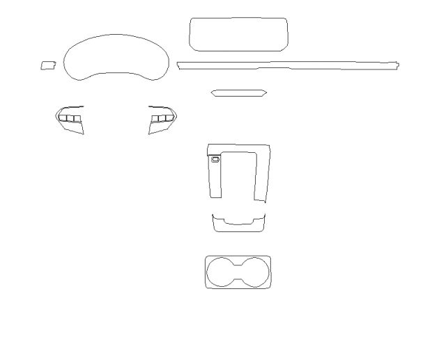 Викрійка для салону MAZDA CX-50 2024