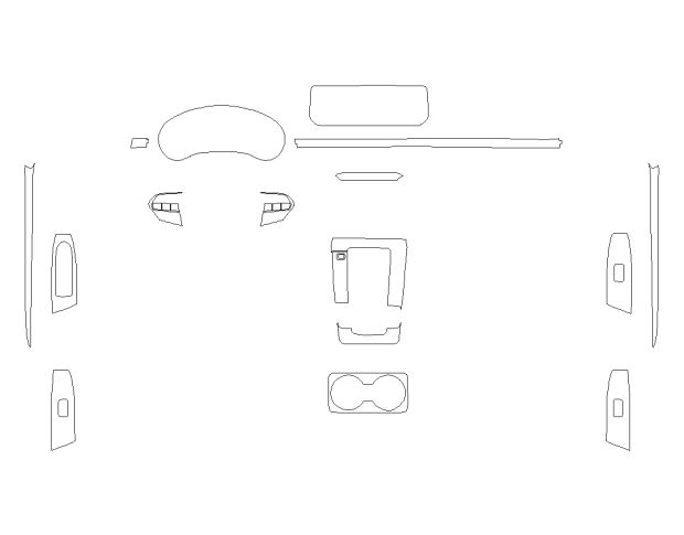 Викрійка для салону MAZDA CX-50 2024
