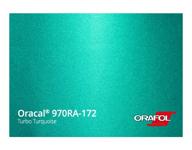 Oracal 970 Gloss Metallic Turbo Turquoise 172 1.524 m