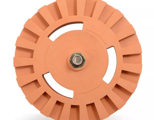 FOSHIO Decal And Sticker Remover Wheel - Диск для снятия двустороннего скотча и остатков клея 100 mm x 20 mm