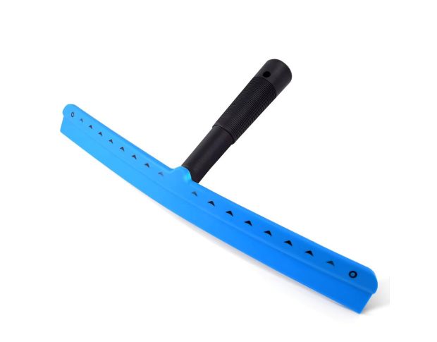 FOSHIO Silicone Water Scraper - Резиновый сгон с ручкой 26 cm