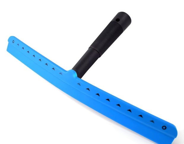 FOSHIO Silicone Water Scraper - Резиновый сгон с ручкой 26 cm