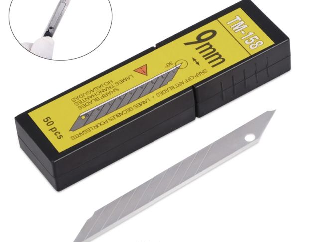 FOSHIO Carbon Steel 30° Blades - Сегментні леза (50 шт.)
