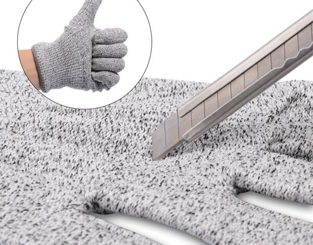 FOSHIO Anti-Cutting Working Gloves - Бесшовные перчатки для работ