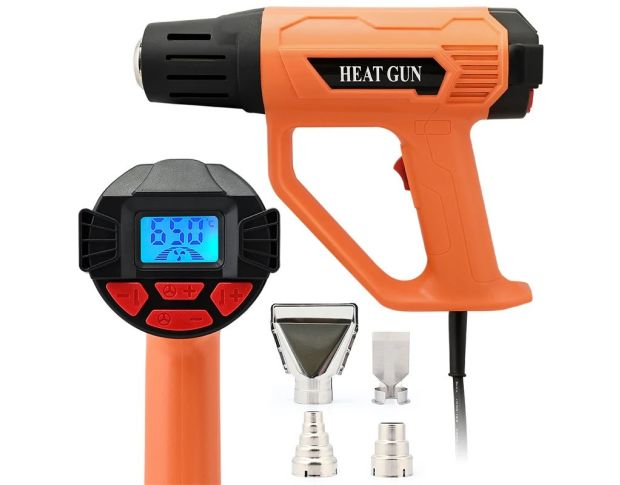 FOSHIO 2000W Heat Gun - Фен с цифровым дисплеем и контролем температуры
