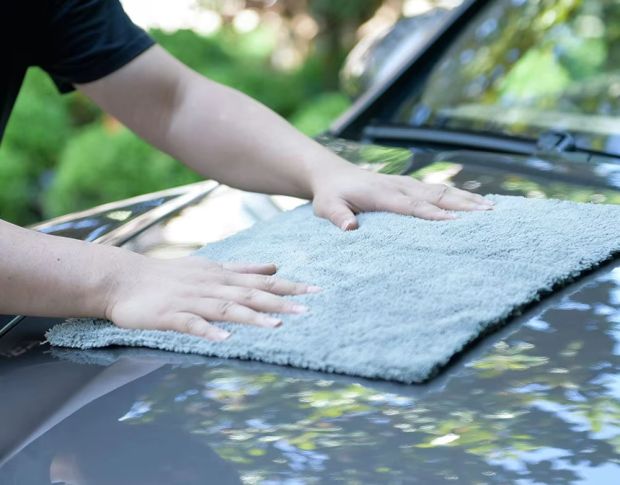 FOSHIO Microfiber Towel - Тканина для полірування мікрофібра, 40 x  40 cm