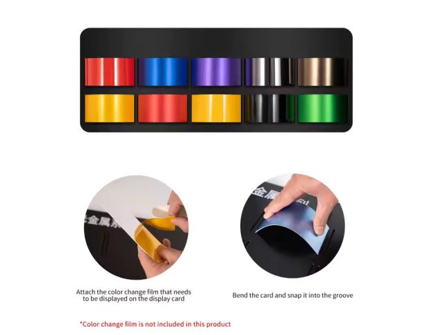 FOSHIO Vinyl Color Swatch Display - Холдер для образцов пленки