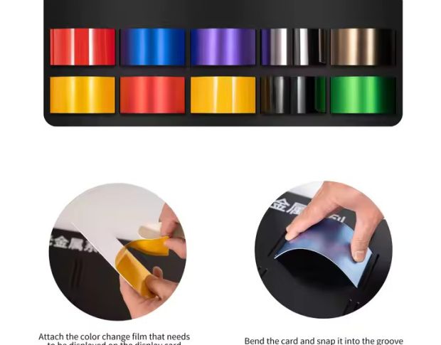 FOSHIO Vinyl Color Swatch Display - Холдер для образцов пленки