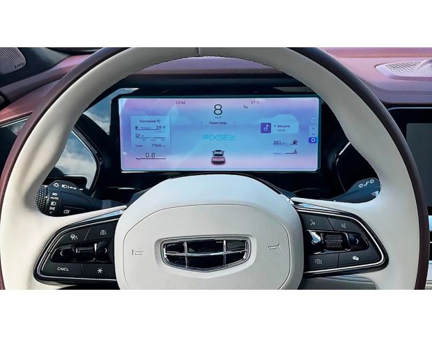 Захисне скло Pixsel на панель приладів GEELY MONJARO 12.1“ 2023 - (гібридне мат)