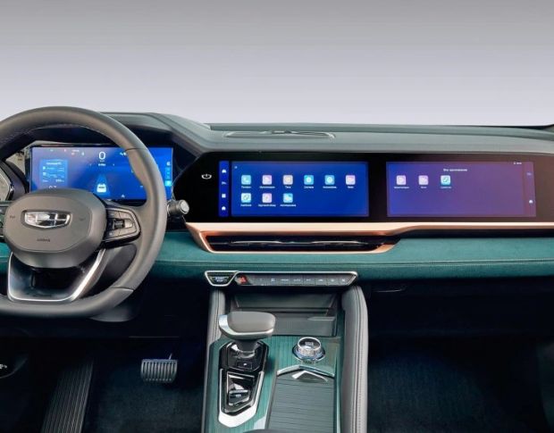 Захисне скло Pixsel на панель приладів GEELY MONJARO 12.1“ 2023 - (гібридне мат)