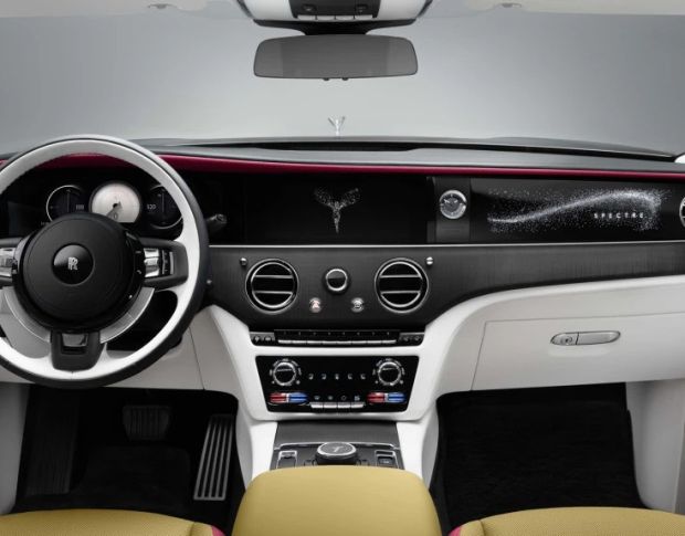 Захисне скло Pixsel на панель приладів ROLLS ROYCE SPECTRE 21.9“ 2023 - (гібридне мат)