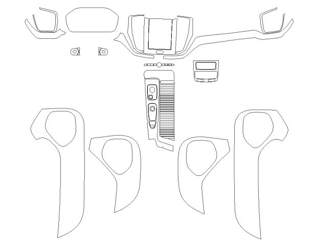Викрійка для салону VOLVO XC60 2024 -
