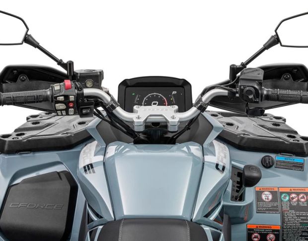 Захисне скло Pixsel на спідометр мотоцикла CFMOTO CFORCE 850 TOURING 9.9“ (гібридне глянець)