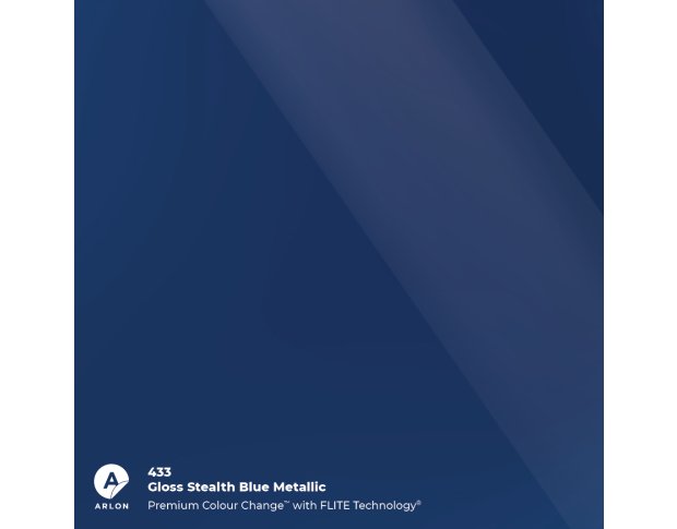 Arlon Gloss Stealth Blue Metallic 433 1.524 m