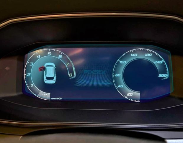 Захисне скло Pixsel на панель приладів CUPRA LEON 9.9“ 2024 - (гібридне мат)