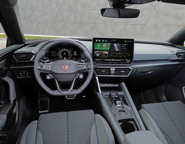 Захисне скло Pixsel на панель приладів CUPRA LEON 9.9“ 2024 - (гібридне мат)