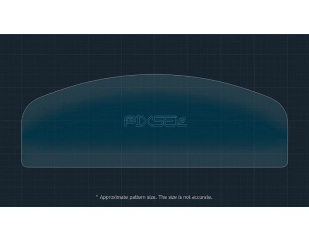 Захисне скло Pixsel на панель приладів FORD KUGA 12.2“ 2024 - (гібридне мат)