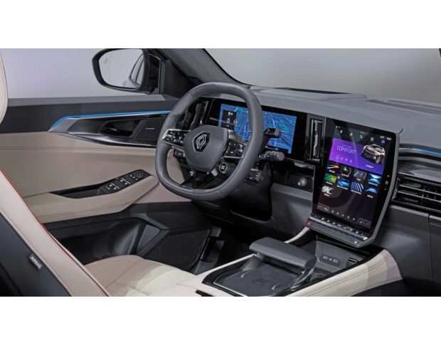 Защитное стекло Pixsel на приборную панель RENAULT ESPACE 16.4“ 2023 - (гибридное глянец)